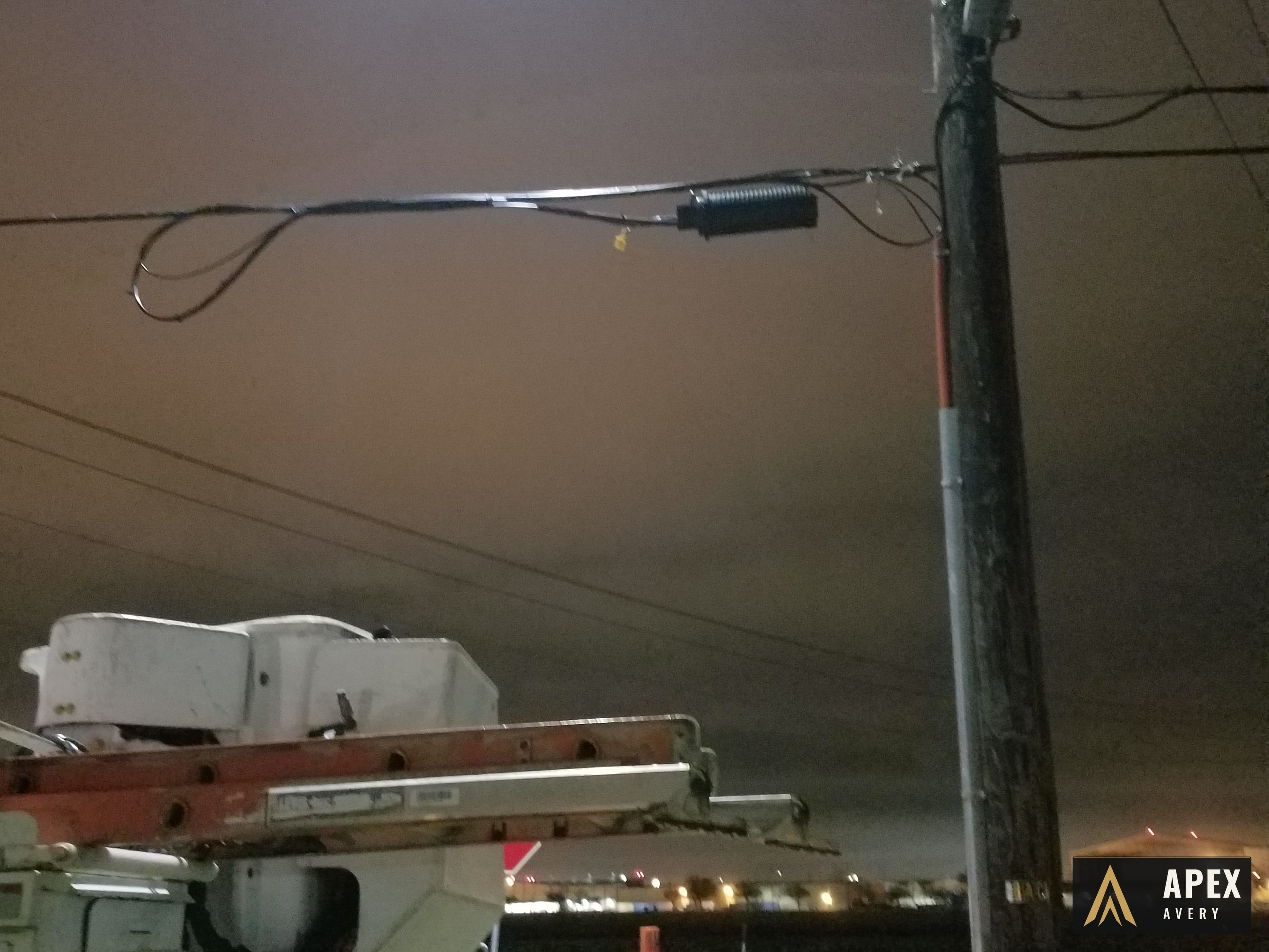 Aerial plant and bucket truck